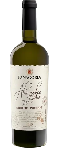 Авторское Вино Алиготе — Рислинг FANAGORIA